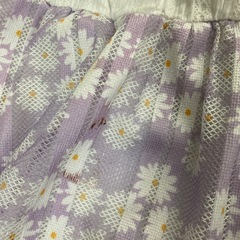 ノースリーブ花柄ワンピースの画像