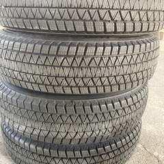 JB23W スズキ ジムニーに使用❗️ ブリヂストン BRIDGESTONE ブリザック BLIZZAK DM-V3 175/80R16　スタッドレスタイヤ 鉄板ホイール付き 4本セットの画像