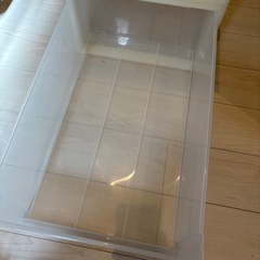 無印良品　収納ケース　大・小　セットの画像