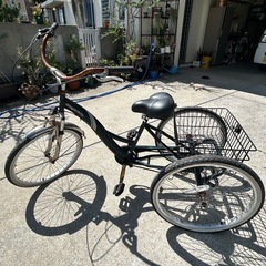 三輪自転車の画像