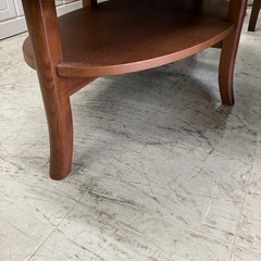 ロ 2510-066 （株）バルス フランフラン オーガ コーヒーテーブル ウッドトップ 人気のコーヒーテーブル入荷しました！！ ご予約はお早目に！！ 中古の画像