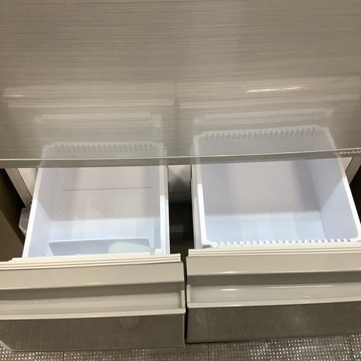 【安心！6ヶ月間の保証付き！】SHARP 5ドア冷蔵庫　左右開き　入荷しました！
