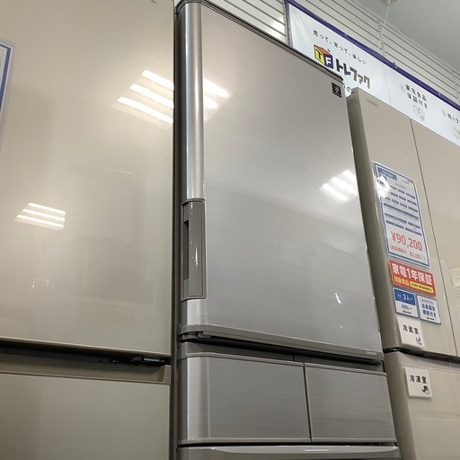 【安心！6ヶ月間の保証付き！】SHARP 5ドア冷蔵庫　左右開き　入荷しました！