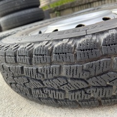 145/80r12 4本セット　軽トラ　　スタッドレスの画像