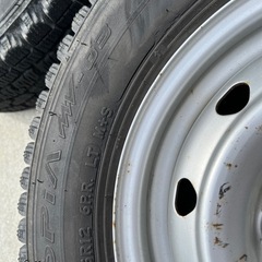 145/80r12 4本セット　軽トラ　　スタッドレスの画像