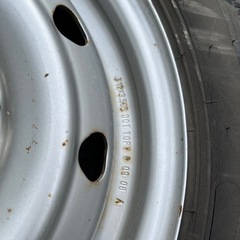 145/80r12 4本セット　軽トラ　　スタッドレスの画像
