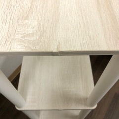 売約済【１点限り/組立済完成品】オープンラック3段　システムラック　隙間ラック　収納ラック　OP3BWの画像