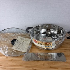 【新品未使用品】ご来店大特価！これからはおでんの季節！深型卓上おでん鍋の画像
