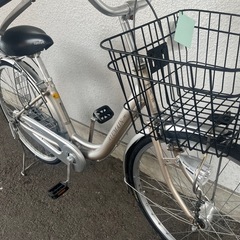 １０J3　アルミフレームのホームサイクル２６サイズ　オートライト付　★自転車専門店の中古車です★　【消費税込み・防犯登録６００円込みの画像