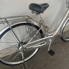 １０J3　アルミフレームのホームサイクル２６サイズ　オートライト付　★自転車専門店の中古車です★　【消費税込み・防犯登録６００円込みの画像