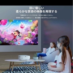 ホワイトプロジェクター 本体 キャリングケース付きの画像
