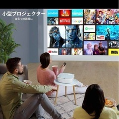 ホワイトプロジェクター 本体 キャリングケース付きの画像