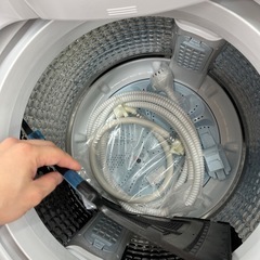AQUA アクア 全自動洗濯機 AQW-V8R（W） 2025年製 洗い8.0kg 縦型 洗濯機の画像