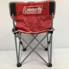 Coleman/コールマン コンパクトクッションチェア レッド ケース付き アウトドア 焚火 BBQ 25j菊STの画像