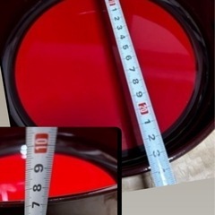 美品　おぼん＆菓子器セットの画像