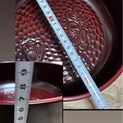 美品　おぼん＆菓子器セットの画像