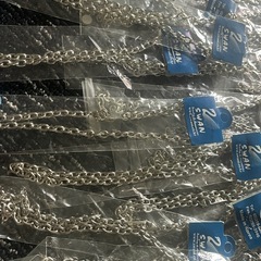 ネックレスパーツ　2360cm以上分チェーン　大量　の画像