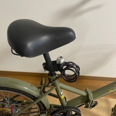 折りたたみ自転車 20インチ 6段変速の画像