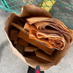 焚き火に！端材色々の画像