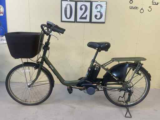 023整備済新基準パナソニックギュットアニーズ電動アシスト自転車22インチ中古車