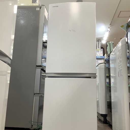 【安心！6ヶ月間の保証付き！】TOSHIBA 2ドア冷蔵庫　入荷しました！