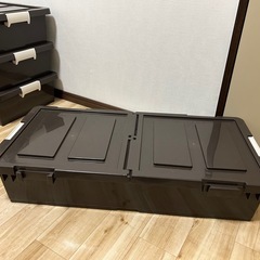【4個セット】ベッド下収納の画像