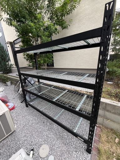 ゴリララック 4段収納スチールラック