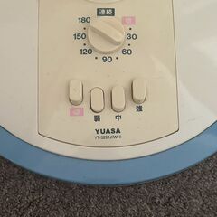 【レトロ扇風機】  YUASA YT-3201J(WH) 08年製の画像