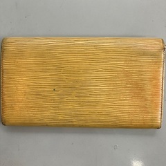 ルイヴィトン　エピ　長財布　黄色の画像