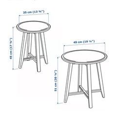 0円　IKEA ネストコーヒーテーブルの画像