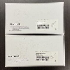 【2個セット】 MAXHUB/マックスハブ ワイヤレスドングル WT02A 画面ミラーリング/画面投影の画像
