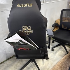 新品 AutoFull(オートフル) M6 ゲーミングチェア 通風と加熱座面 360°アームレスト 幅広座面 オットマン付 椅子「AUTO」可動式ランバーサポート 160°リクライニング 通気性PUレザー ソファー座り心地 人間工学の王道 おしゃれ ブラックの画像