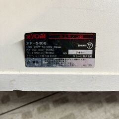 RYOBI 卓上糸ノコ盤 TF-5400 電動工具 動作品の画像