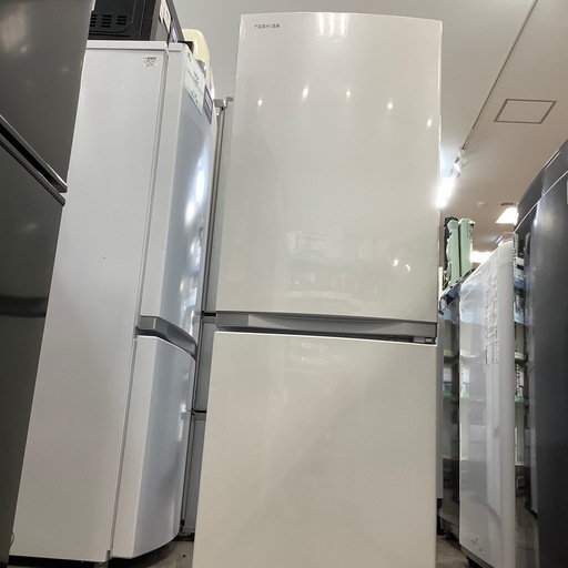 【安心！6ヶ月間の保証付き！】TOSHIBA 2ドア冷蔵庫　入荷しました！