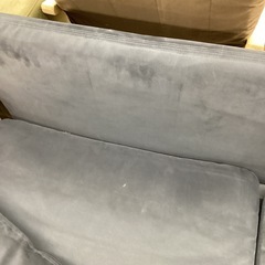 🛋️春日市🛋️2Pソファ🛋️ I K E A🛋️イケア🛋️２人用🛋️黒色🛋️クッション付き🛋️ゆったり🛋️定価59,900円🛋️No2021の画像