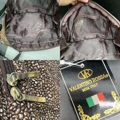 O369ヴァレンティノ ロッサ モーダ イタリア　Valentino ROSSA クロスボディバッグ　ブラウン ショルダーバッグ 軽量　中古の画像