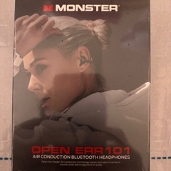 新品　未開封　Monster Open Ear 101 ワイヤレスイヤホン　骨伝導イヤホン　Bluetooth5.3 イヤホン　
①の画像