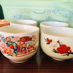 飲食店の湯呑みに　湯呑み茶碗44個おまとめセット　柄混同の画像