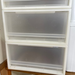 収納ケース 無印良品 クリアケース 書類の画像