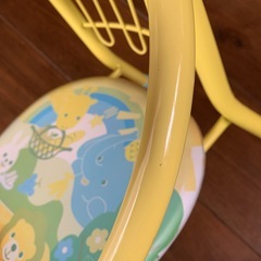 豆イス　子供用イスの画像