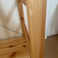 無印　パイン材　ユニットシェルフの画像