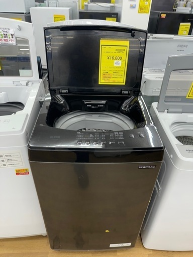 【ドリーム川西店御来店限定】☆ジモティー見たよ♪割引☆アイリス　6kg洗濯機　IAW-T605BL  2024年製／クリーニング済み【2125560000020491】