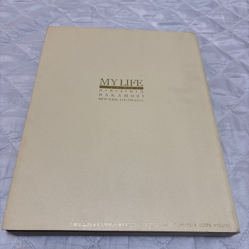 中森明菜　AKINA NAKAMORI 二冊組　写真集　MY LIFE １９９０