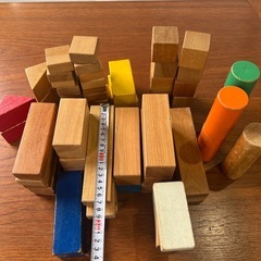 木製　積木の画像