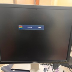 DELL モニター　パソコンモニター　電源確認済みの画像