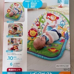 【お譲り先決定済み】指遊びミュージカルジム　ベビー　赤ちゃん　おもちゃの画像