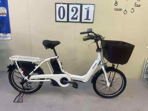 021整備済新基準パナソニックギュットアニーズ電動アシスト自転車20インチ中古車
