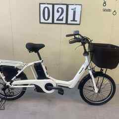 021整備済新基準パナソニックギュットアニーズ電動アシスト自転車20インチ中古車の画像