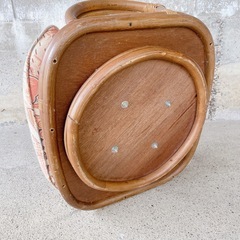 籐　座椅子　和風の画像