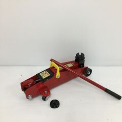 10/3終 大橋産業 フロアジャッキ 油圧式 2トン 自動車整備 車検 メンテナンス 25j菊STの画像